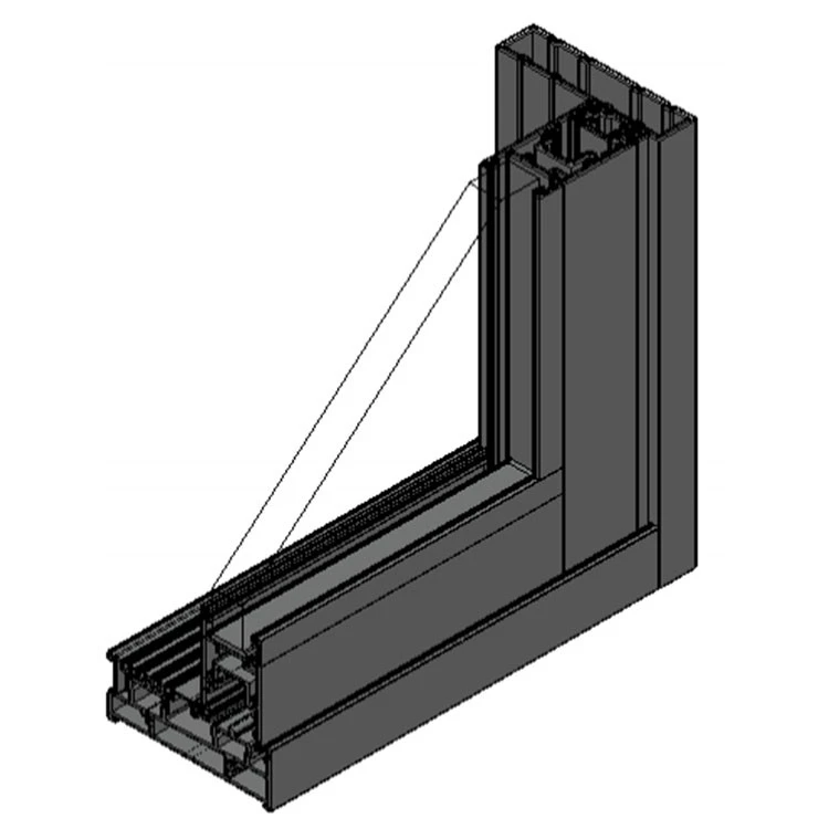2 Sashes Aluminium Sliding Door 2